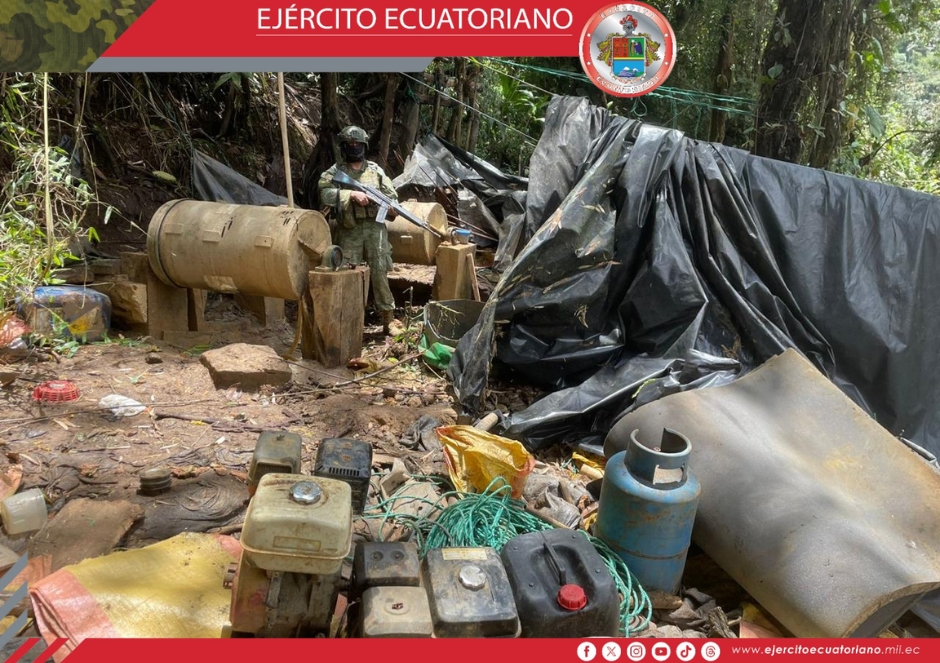 Continúan las operaciones militares en la zona minera norte