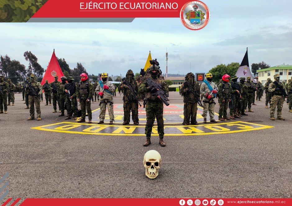 Brigada Patria conmemoró el día del instructor militar ecuatoriano