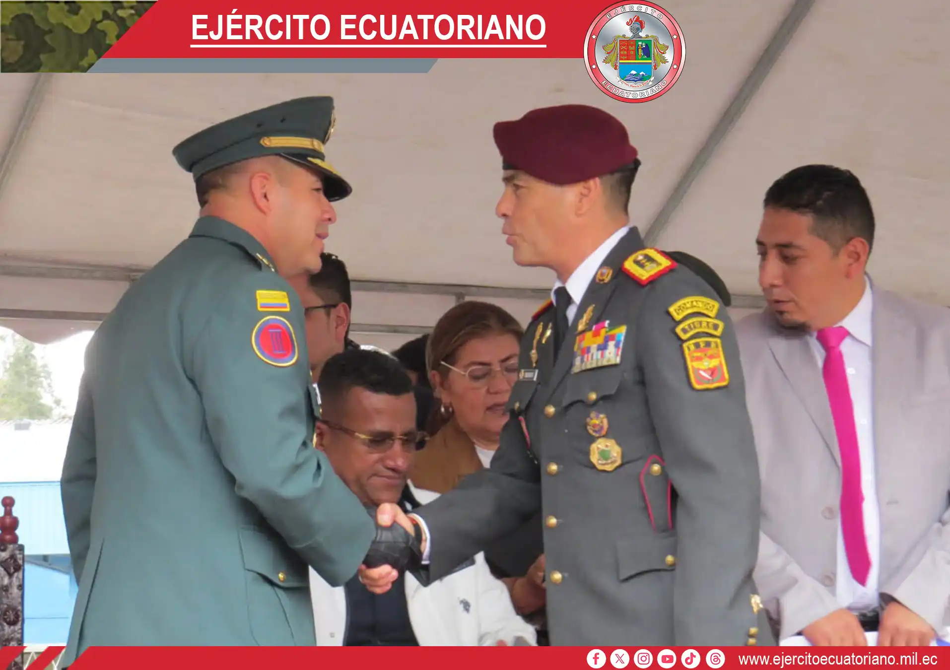 Ecuador y Colombia fortalecen la hermandad binacional en Rumichaca