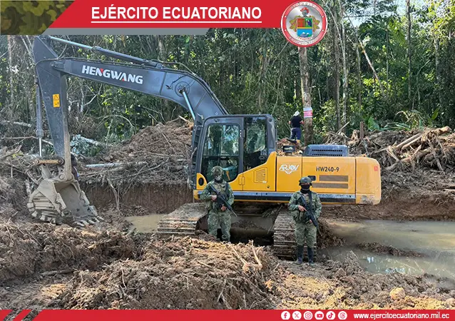 Golpe a las economías ilícitas durante operaciones militares en la Amazonía