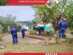 Ejército Ecuatoriano realiza acción cívico militar en la provincia de Imbabura