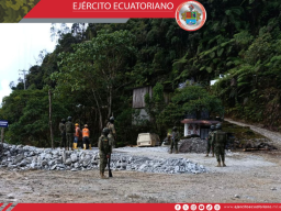 Ejército Ecuatoriano interviene zona crítica en Zamora Chinchipe