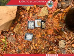 Ejército Ecuatoriano neutraliza actividades contra la minería ilegal en Paquisha