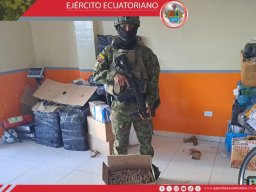Personal militar decomisó explosivos artesanales en Tulcán 