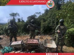 Ejército golpea a la minería ilegal en la frontera norte  